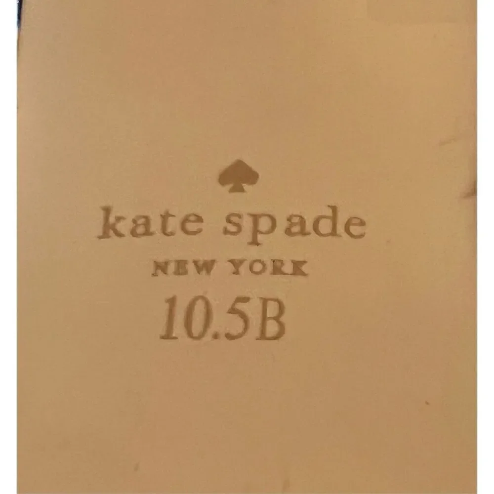 Kate Spade Knott Mid Boots in Black Suede NWOB Size 10 1/2